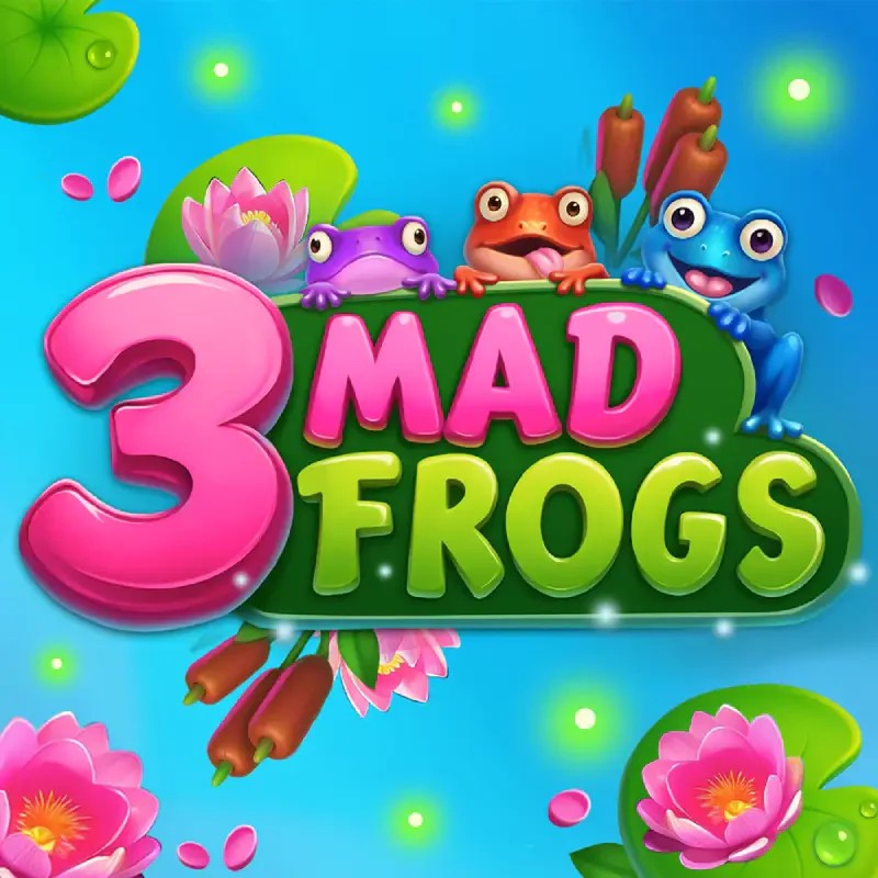 Слот 3 Mad Frogs — весёлые лягушки и бонусные раунды