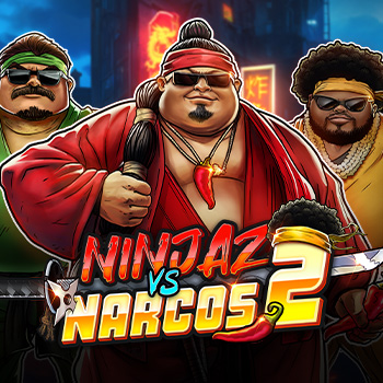 Слот Ninjaz vs Narcos 2 — боевик с бонусными функциями